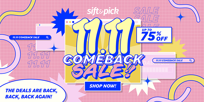 11.11 deals sift and pick