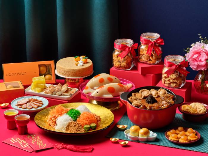 carlton hotel singapore cny goodies