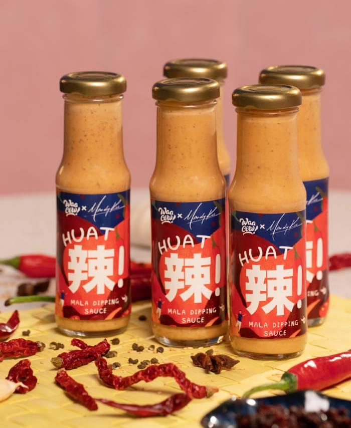 waa cow mala dipping sauce