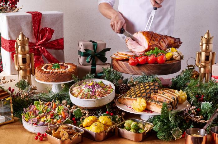 Oscar's, Conrad Centennial Singapore christmas buffet