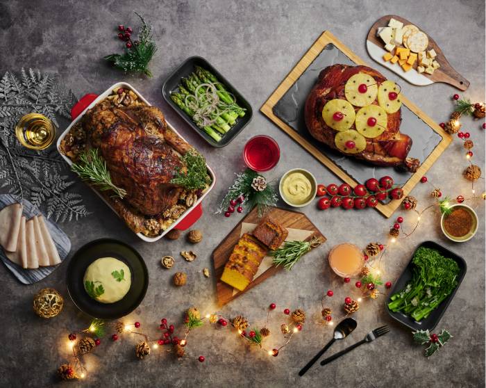 seasonal tastes christmas buffet