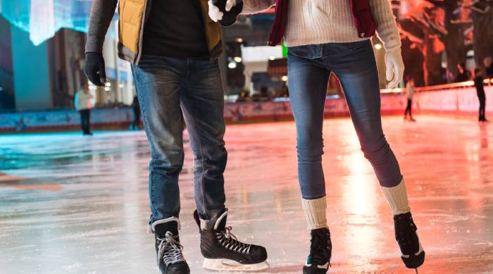 date ideas ice skating
