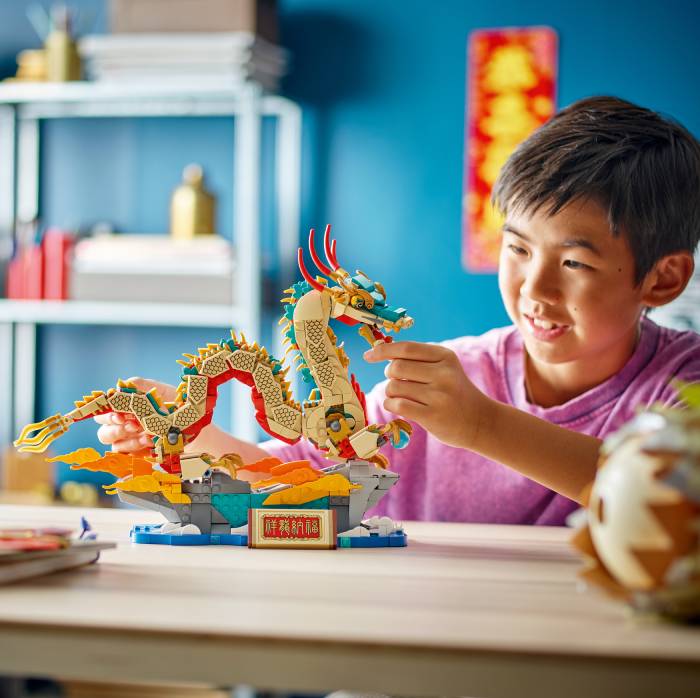 lego auspicious dragon 1