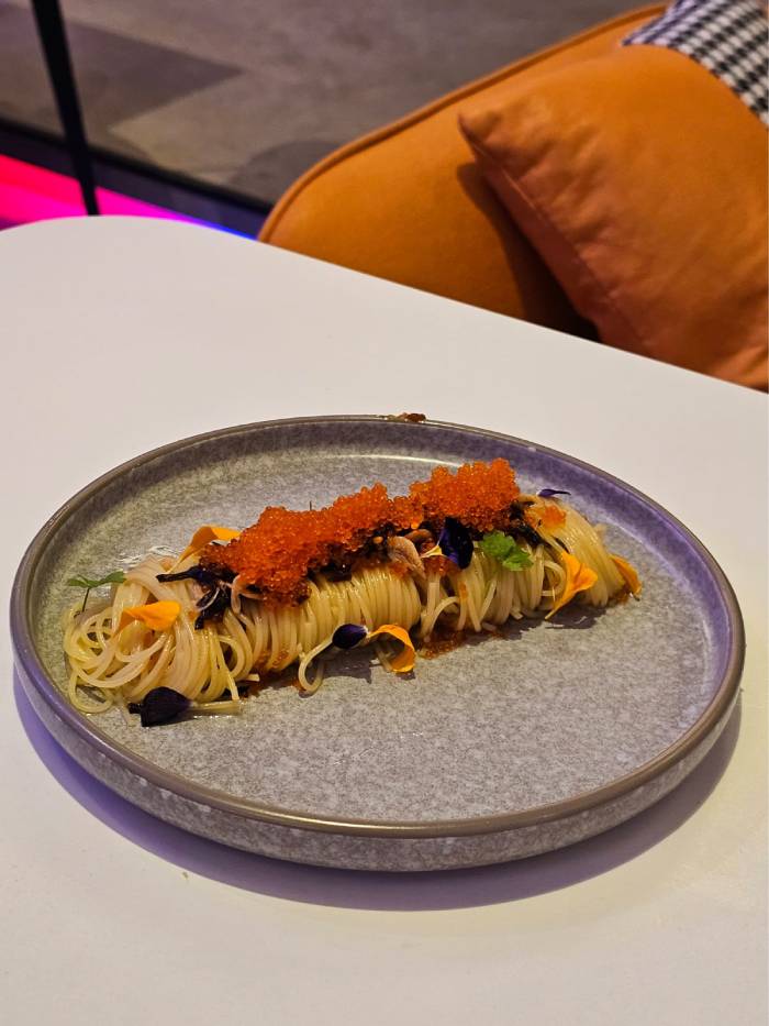 home dusk food review Chilled Truffle Pasta