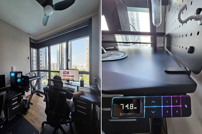 omnidesk review sitting position