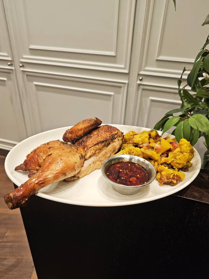 market bistro review herb roasted chicken