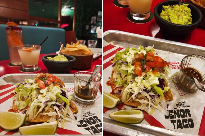 senor taco review crunchy fish taco