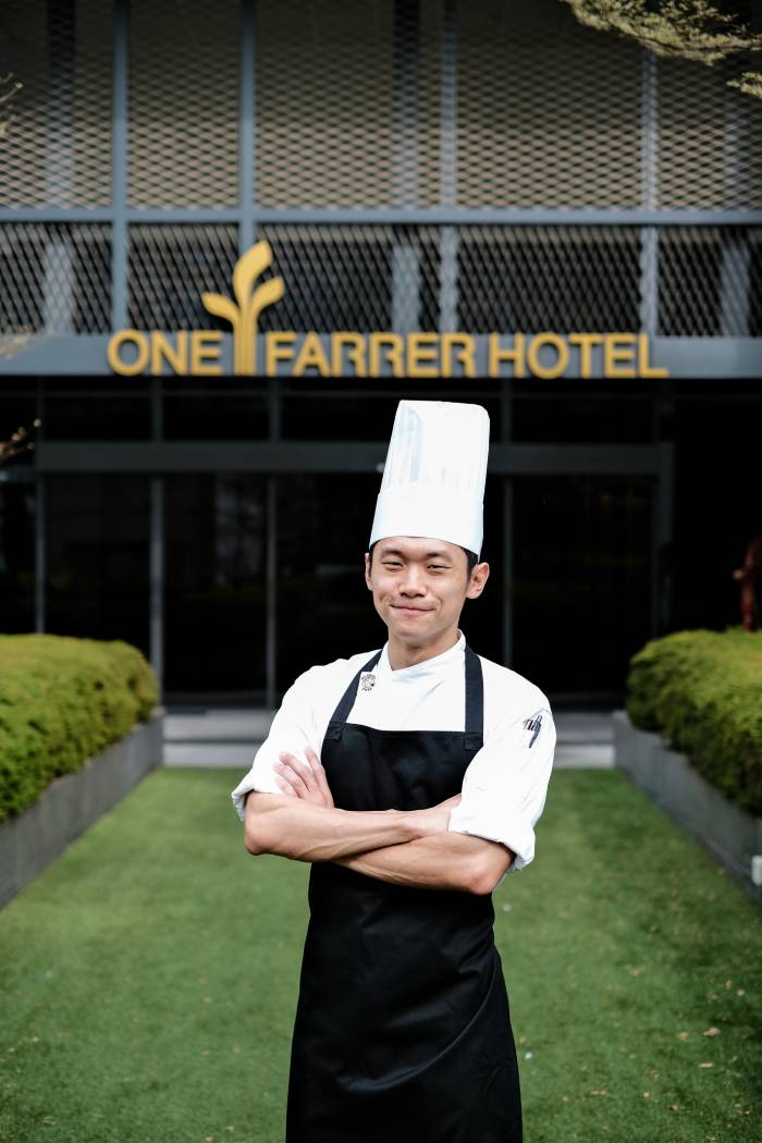 chef gerald one farrer hotel
