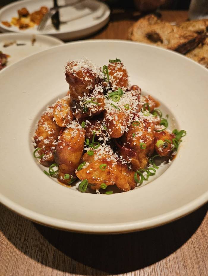 korean fried cauliflower