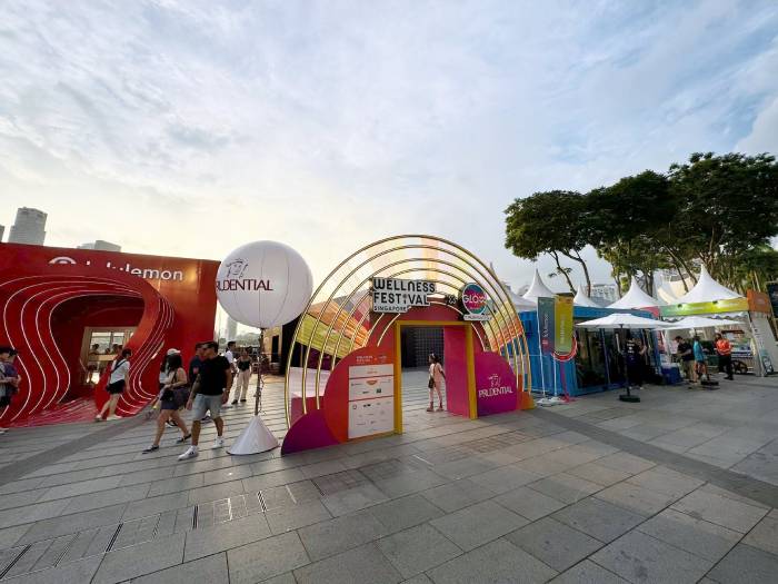 Guardian Wellness Bazaar at Glow Festival by Prudential