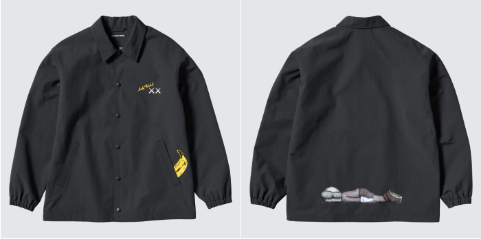 kaws warhol uniqlo jacket