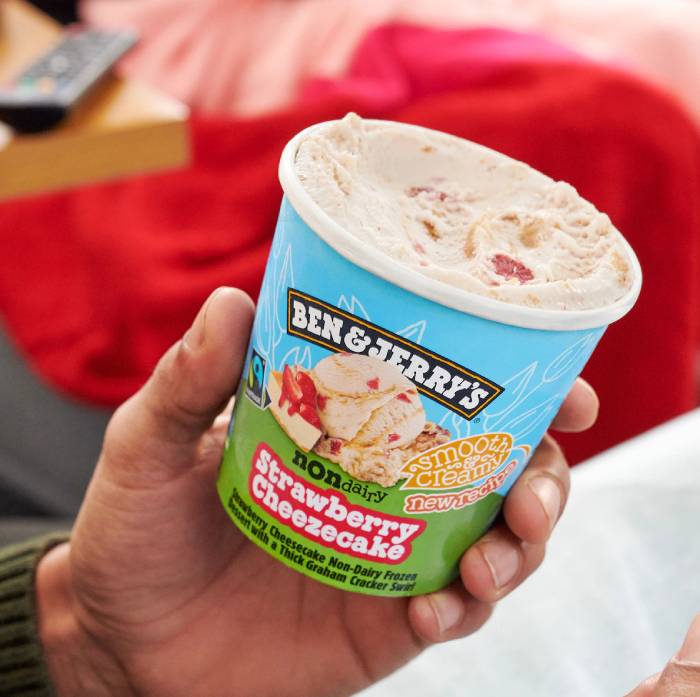 ben and jerrys strawberry cheezecake