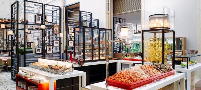 colony christmas buffet