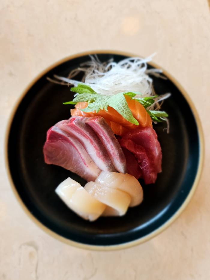 ginkyo bottomless brunch sashimi
