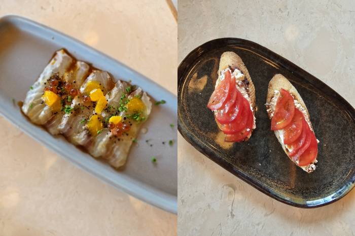 ginkyo bottomless brunch starters