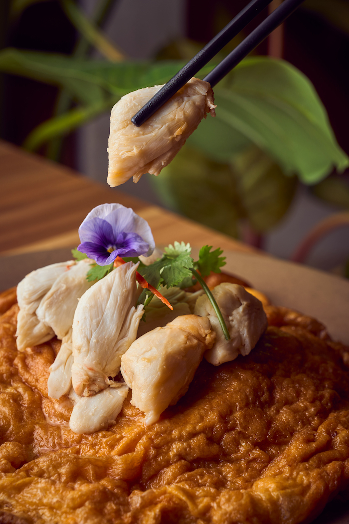 Fluffy Jumbo Crab Omelette