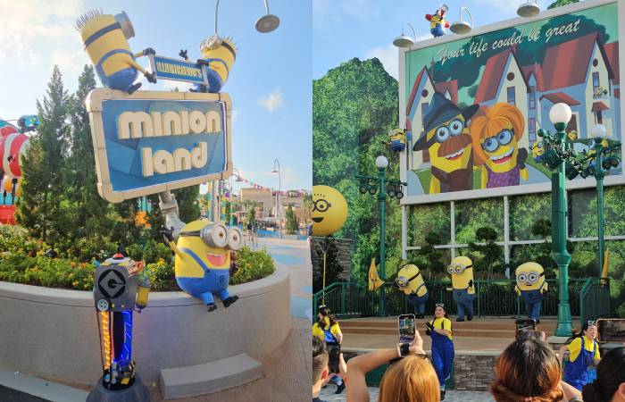 minion land uss opening