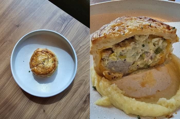 Chicken Morel Cream Pie