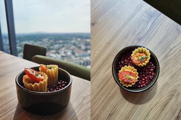 harissa salmon kueh pie tee