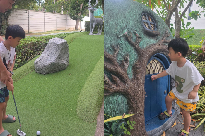 mini golf course
