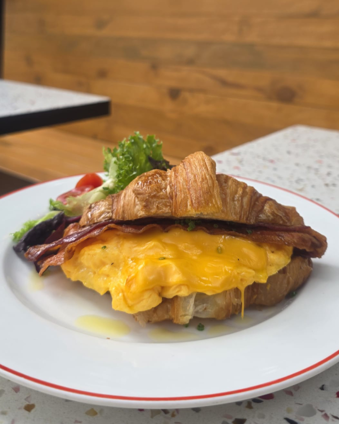 elephant grounds breakfast sandwich
