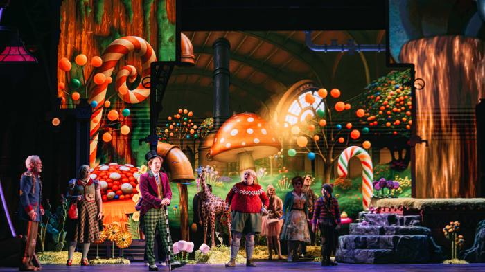 charlie and the chocolate factory inside the factory