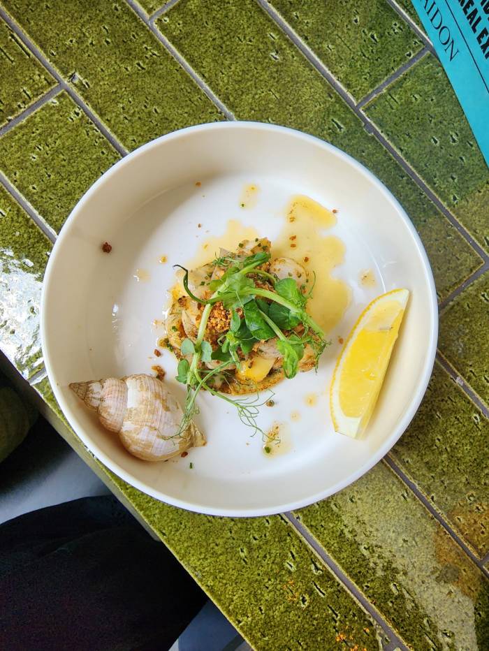 Baked Irish Sea Whelk