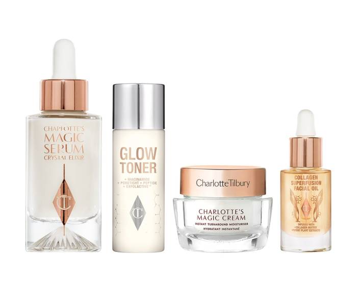 Charlotte Tilbury 4 Magic Steps To Hydrated, Glowing Skin Set