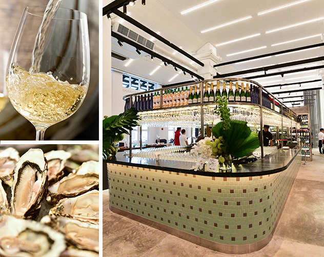 Culina Bistro Fresh Oysters in Singapore