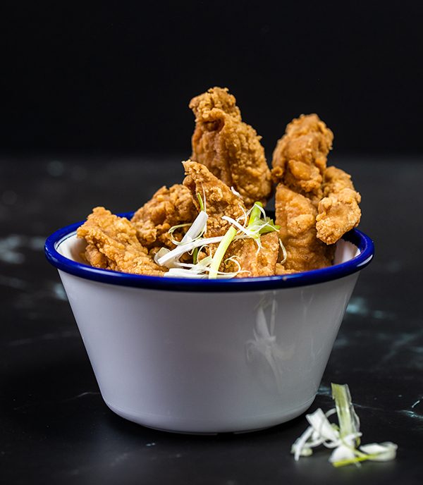 ebi bar salted mackerel fried chicken