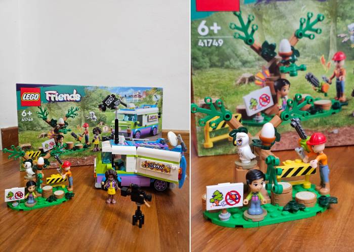 LEGO Friends Newsroom Van review 1