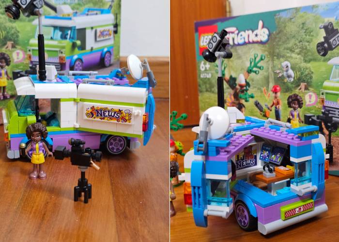 LEGO Friends Newsroom Van review 2