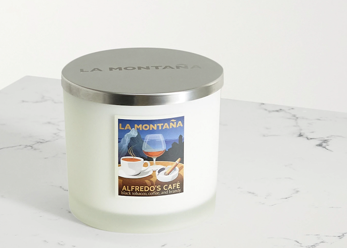 La Montana Alfredo_s Café scented candle