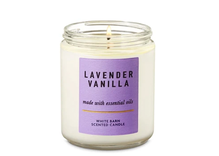 Lavendar Vanilla Single Wick Candle