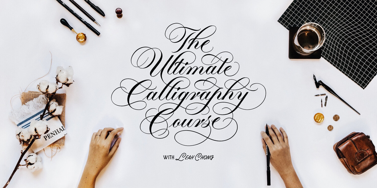 Leah Design The Ultimate Calligraphy Course