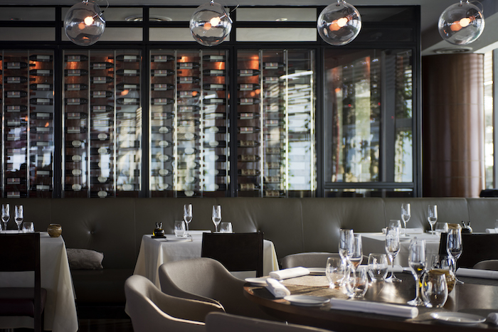 Zafferano's main dining room