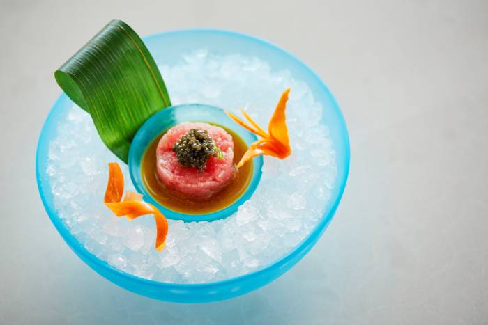 Nobu Singapore Toro Tartare with Caviar