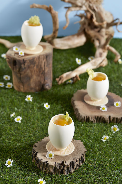 Pina Colada Eggs