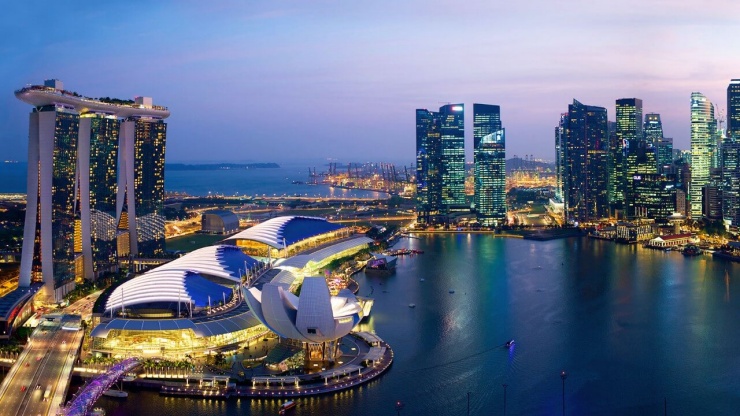 Singapore-Skyline
