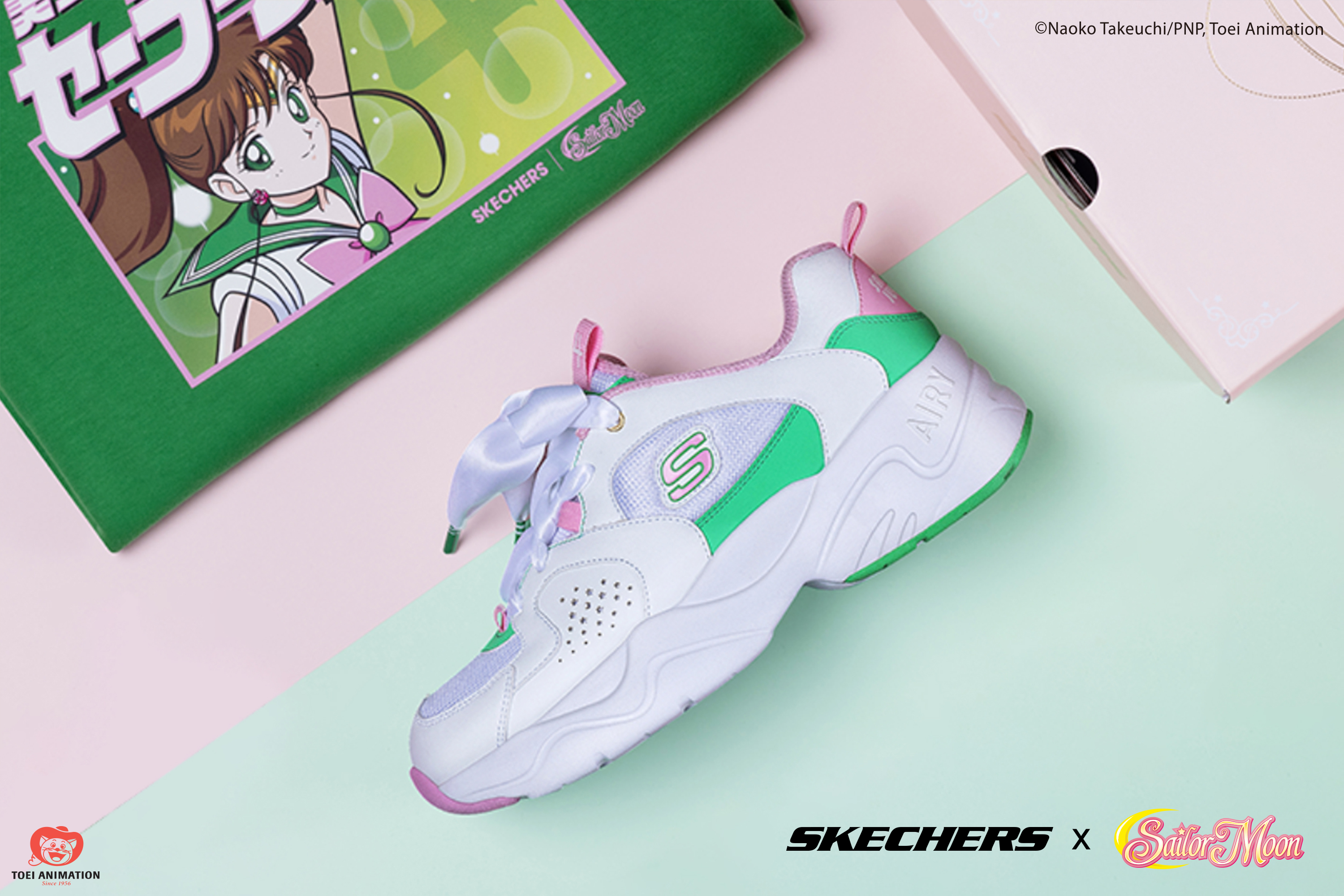 Sailor Jupiter (pink and green)
