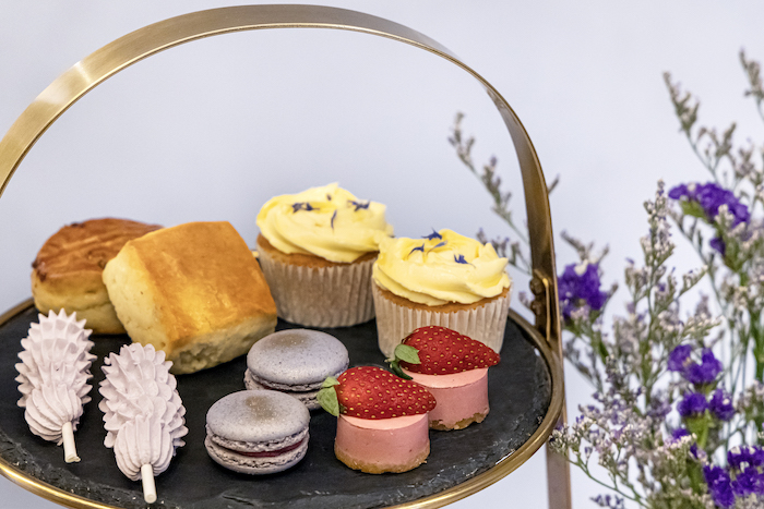 The Marmalade Pantry_IWD 2023_Lavender Bloom Afternoon Tea Set_Closeup_Sweets_1