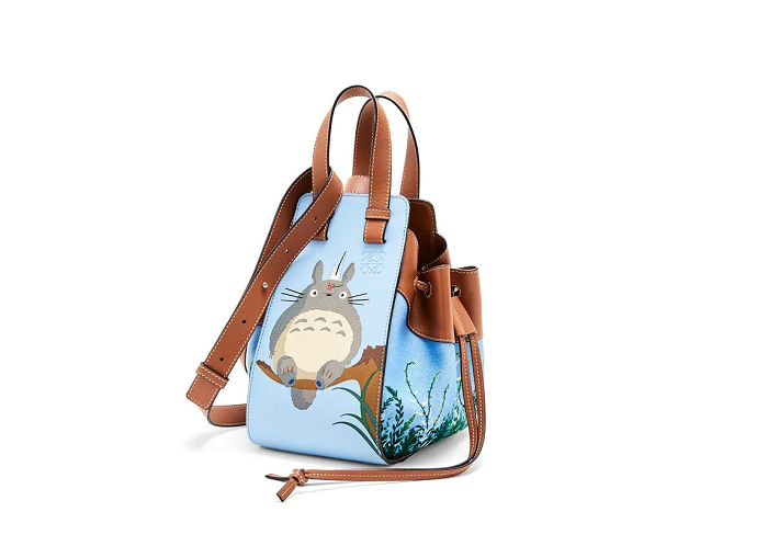 Totoro-x-loewe-small-Hammock-Drawstring-bag