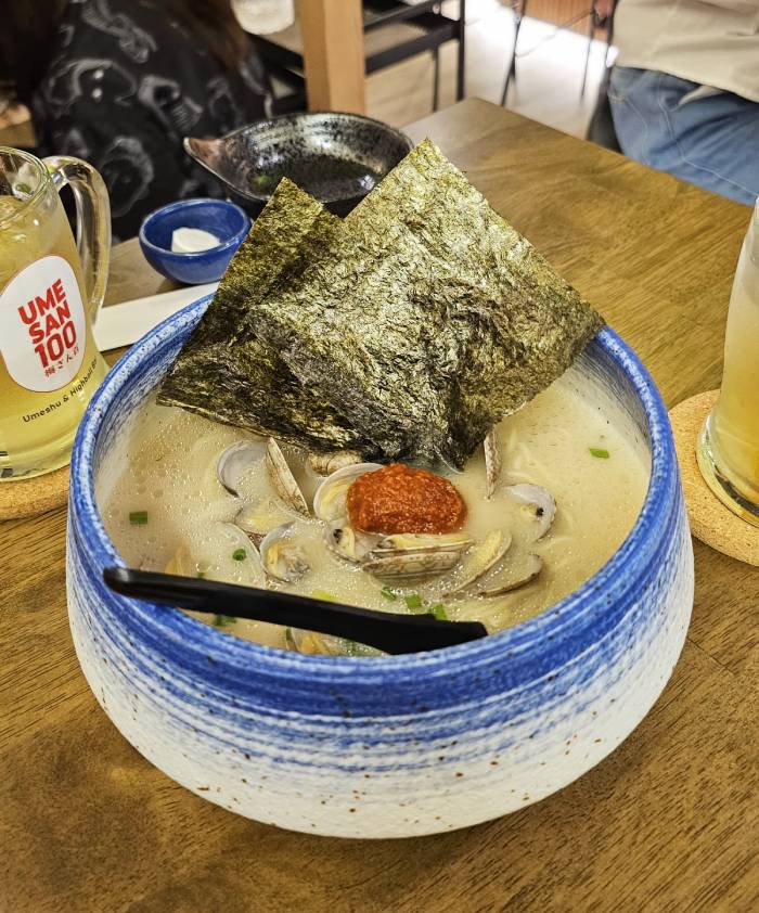 Ume San 100 review angry asari ramen