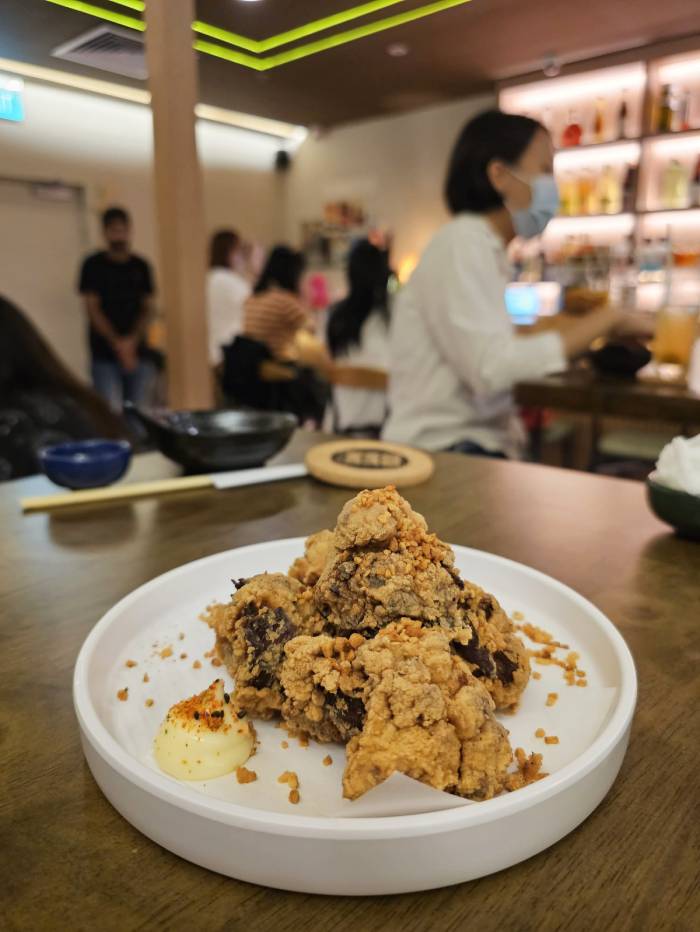 Ume San 100 review garlic chicken karaage