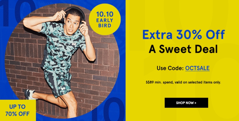 Zalora 10.10 sale