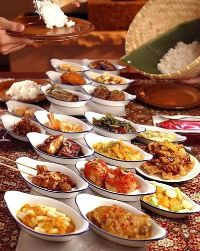 ala-carte-buffet-rice-table