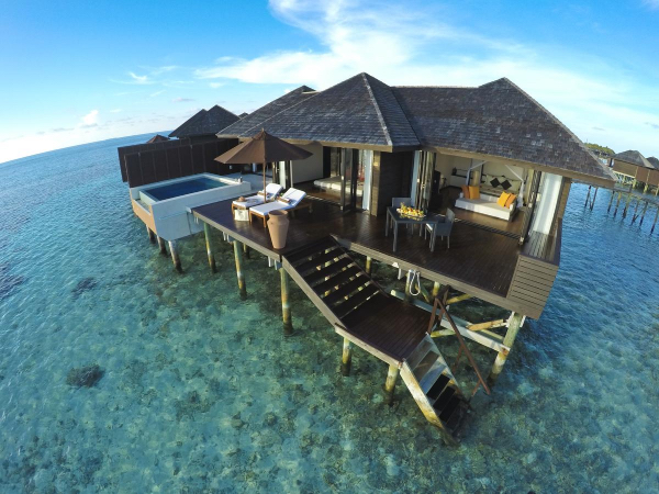 all-inclusive maldives resort - lily beach resort and spa