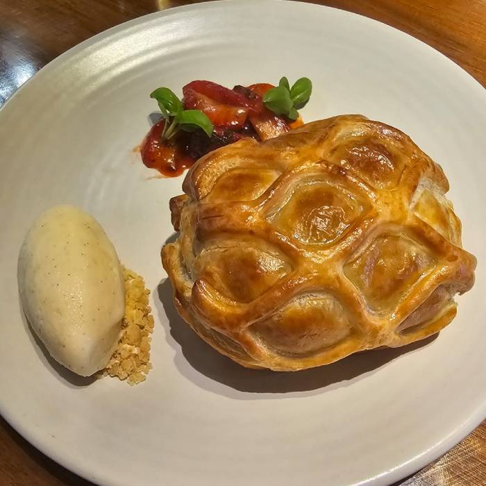 bread street kitchen chocolate wellington