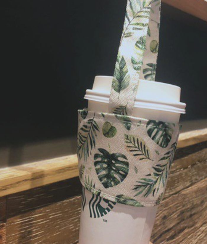 bubble tea cup holder nature