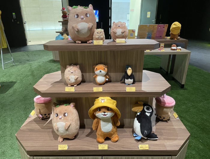 merchandise at otah & friends: camp stardust